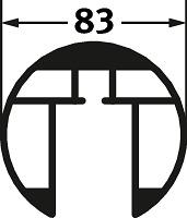 Produktbild Sport-Thieme Volleyballpfosten ø 83 mm
