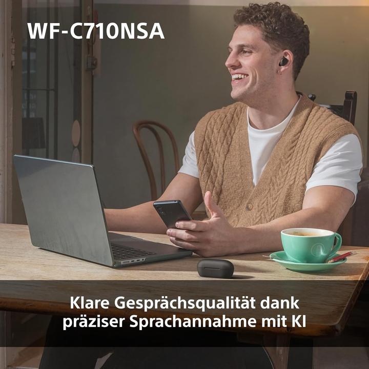 Produktbild Sony WF-C710NSA (Aktive Geräuschunterdrückung, 8.50 h, Kabellos)
