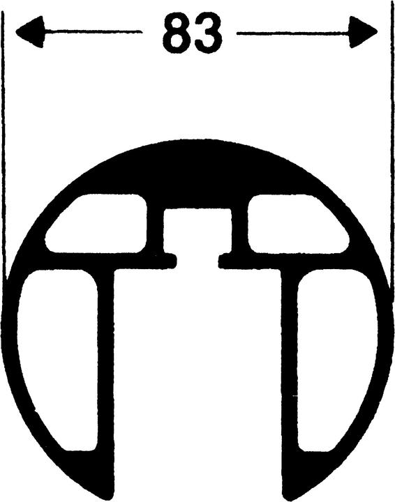 Sport-Thieme Volleyballpfosten ø 83 mm DVV 2