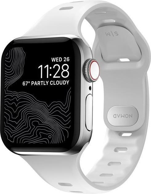 Actual product image Nomad Sport Band Slim 38/40/41mm White (38 mm, 40 mm, 41 mm, Fluororubber)