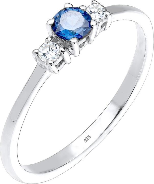 Immagine prodotto Elli Anello Anello di fidanzamento con zirconi in argento 925 (54, 925 Argento)