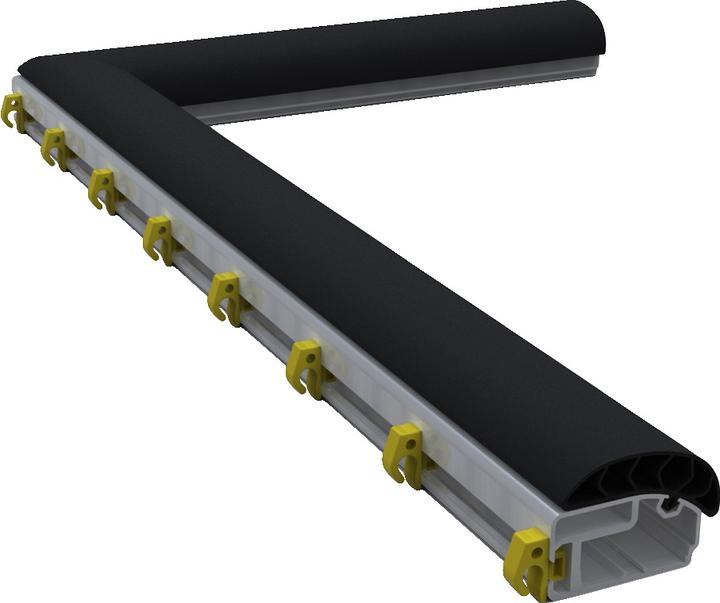 Actual product image Sport-Thieme Fold up floor frame with PlayersProtect for youth soccer goals