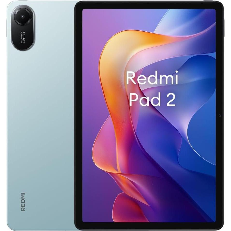 Xiaomi Verde Redmi Pad 2 (Solo Wifi, 11", 256 Gb, Menta), Tablet,