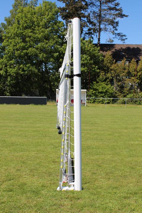 Actual product image Sport-Thieme Large field soccer goal with folding net hoop and ground frame