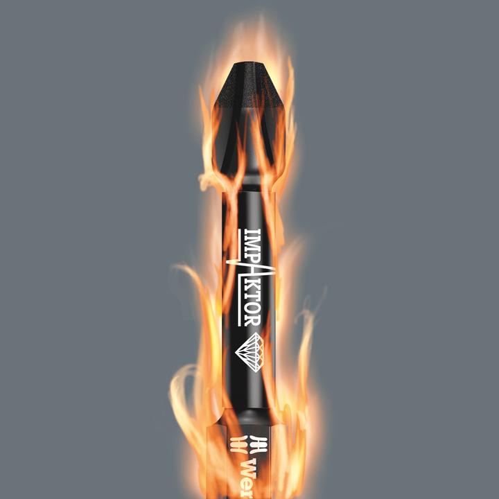 Actual product image Wera Bit-Check 30 Impaktor 2 (1 x 4 x 25 mm, 1 x 5 x 25 mm, 1 x 3 x 25 mm, 1 x 6 x 25 mm)