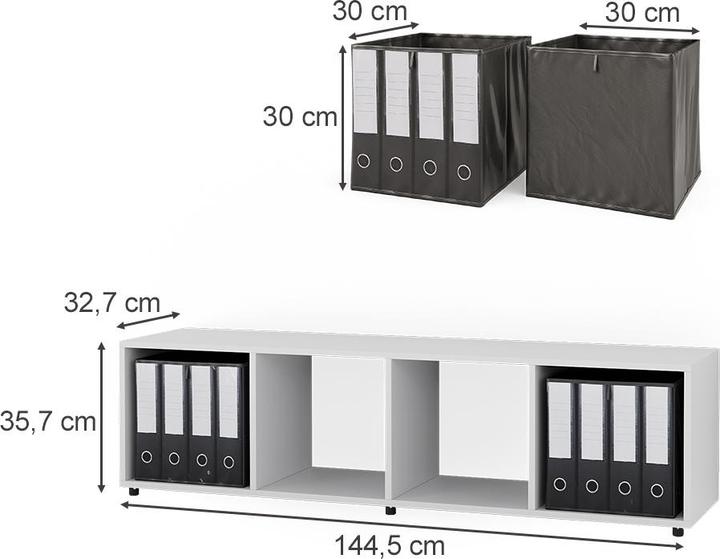 Actual product image Vicco Ludus (142.50 x 33 x 36.20 cm)