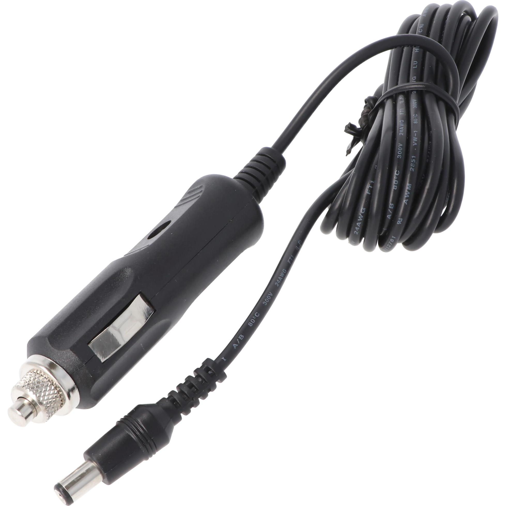 Thumbnail - AccuCell 12V KFZ Ladekabel 12-24 Volt nur für Ladegerät Akku HBC FUB3, FUB5, FUB10, Walkie-Talkie Zubehör