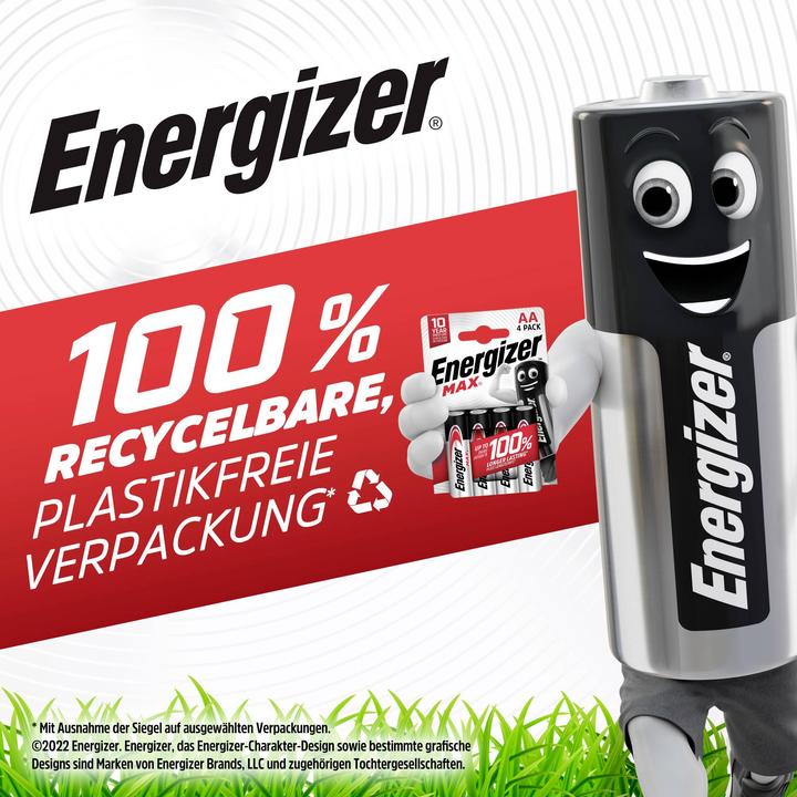 Produktbild Energizer Max Alkaline Micro-Batterien, 4+2 (6 Stk., AAA)