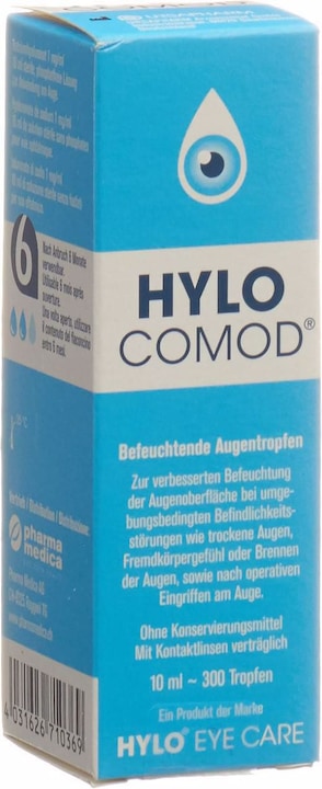 Image du produit HYLO Gouttes pour les yeux Comod (10 ml, 10 ml de solution)
