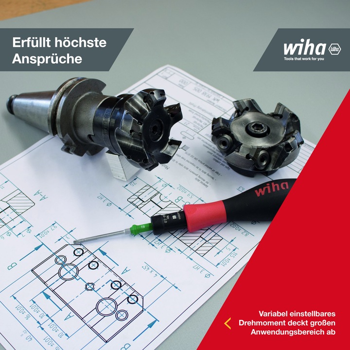 Actual product image Wiha Torque Screwdriver Set (Pin-torx, hexagon)