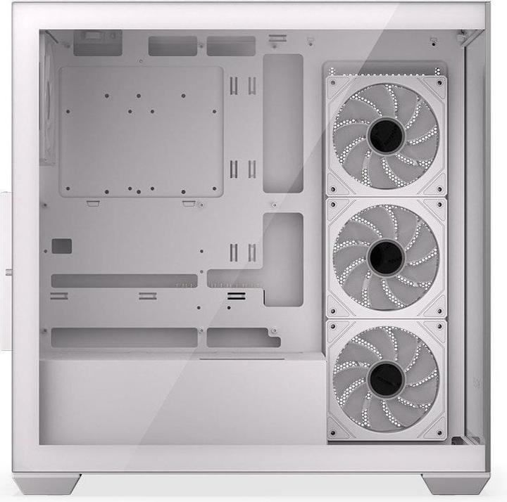 Actual product image Krux Exo White (mATX, Mini-ITX, ATX)
