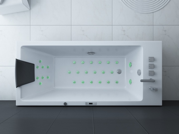 Actual product image Jet-Line Whirlpool VILLA ANTONELLI 1800x800 (180 cm)