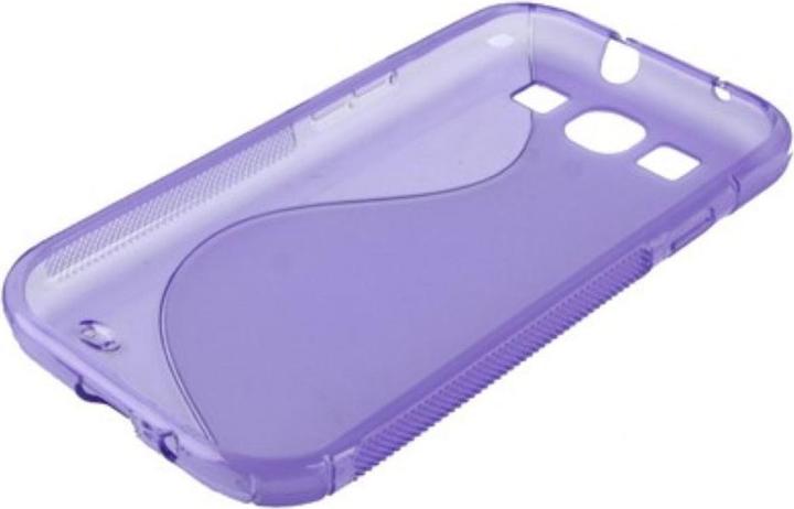 Produktbild König Design Schutzhülle TPU Case für Handy Samsung I9300 Galaxy S3 Transparent Lila