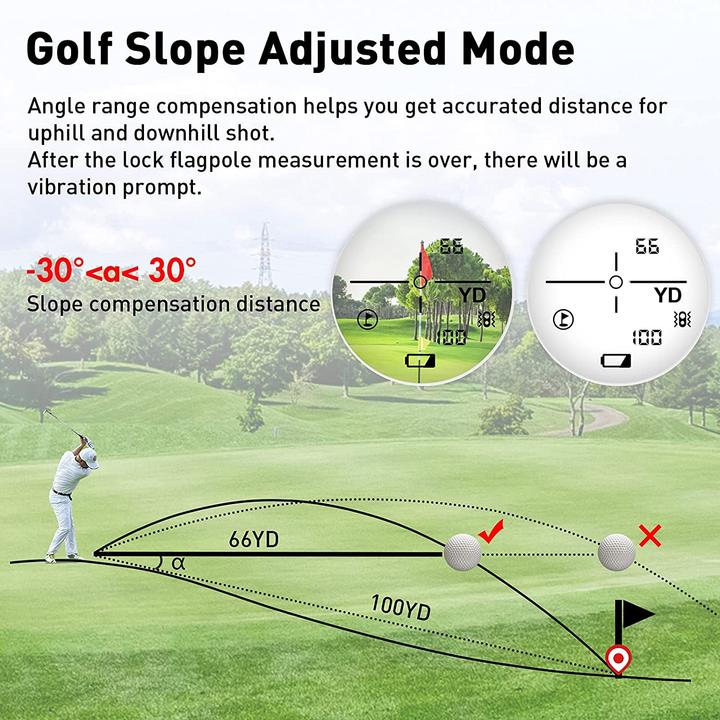 Actual product image Oubel Golf Rangefinder (800 Yard)
