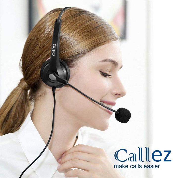 Actual product image Callez USB Headset with Microphone (Black) (Cable, USB-A, Skype)