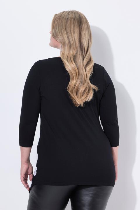 Actual product image Miamoda T-Shirt, Classic Fit, Ziersteinchen, Mustermix (42)