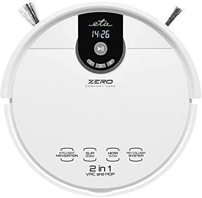 Image du produit ETA Robotic vacuum cleaner ETA122790000 Zero 2-in-1, with wet cleaning function