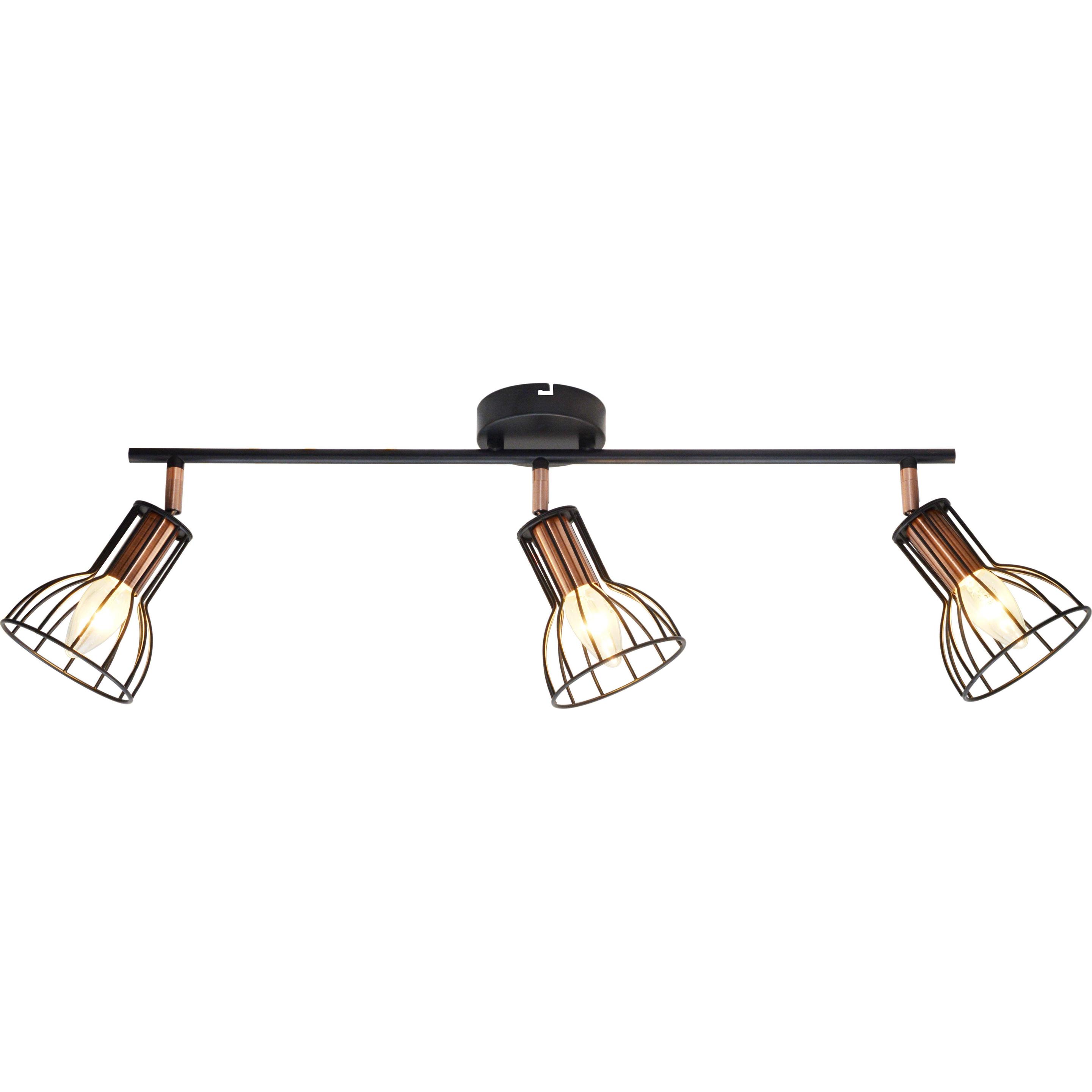 Polux, Wandleuchte + Deckenleuchte, Ceiling light Spot black Sofia 310958