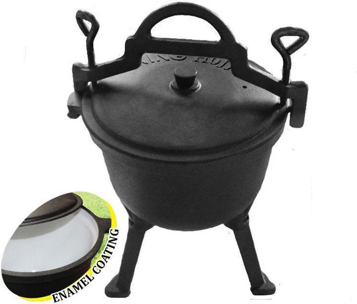 Actual product image Kinghoff Hunting Cast Iron Boiler 7l Eeled Kh-2242