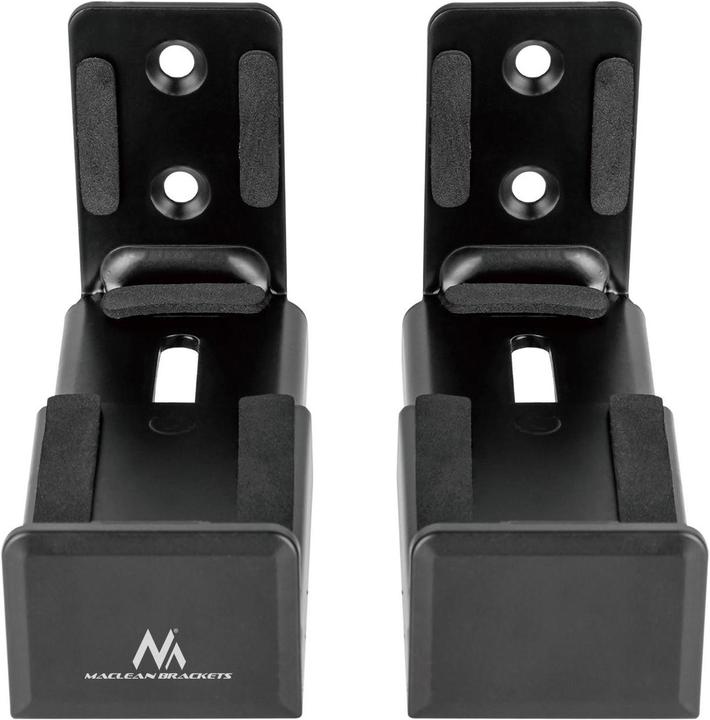 Actual product image Maclean adjustable audio tape wall mount, depth 90  154 mm (3.5" 6.1"), MC-932 (1 pair, Wall installation, Height-adjustable)