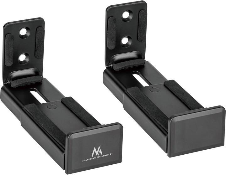 Actual product image Maclean adjustable audio tape wall mount, depth 90  154 mm (3.5" 6.1"), MC-932 (1 pair, Wall installation, Height-adjustable)