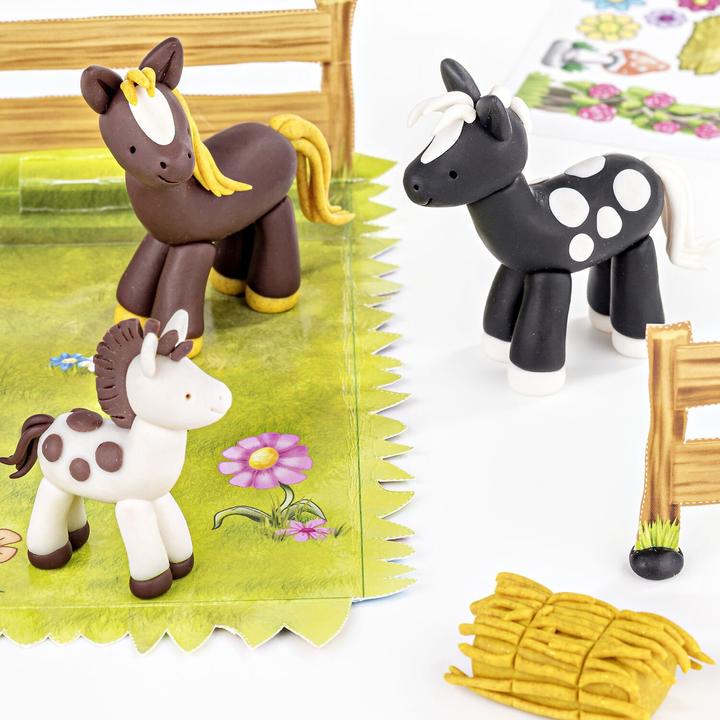 Produktbild Fimo Kids Form&Play Set 4 x 42g Ponys