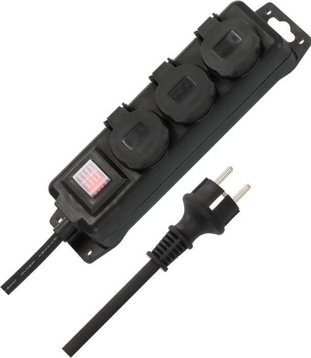 Image du produit Brennenstuhl Prises multiples (3x, CEE 7/3, 2 m)