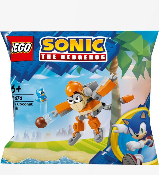 Image du produit Jakks Pacific L'attaque de la noix de coco de Kiki (30676, LEGO Sonic)