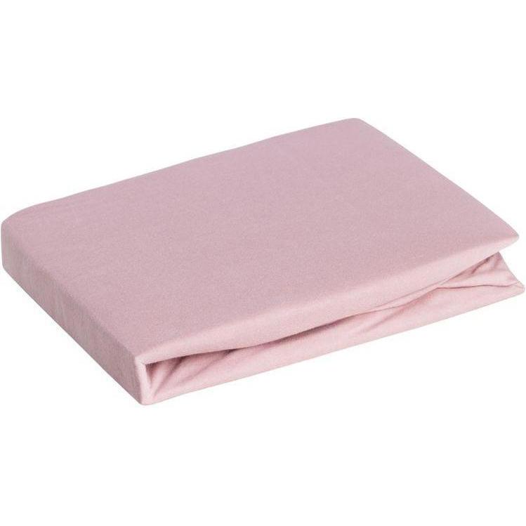 Eurofirany, Fixleintuch, DESIGN 91 Cotton sheet with rubber JERSEY, 140X200 + 30CM, 125 g / m2, color: powder pink (140 ...