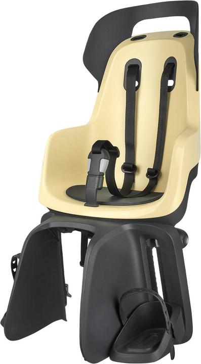 Produktbild bobike Maxi Go - bicycle seat on the trunk Lemon sorbet