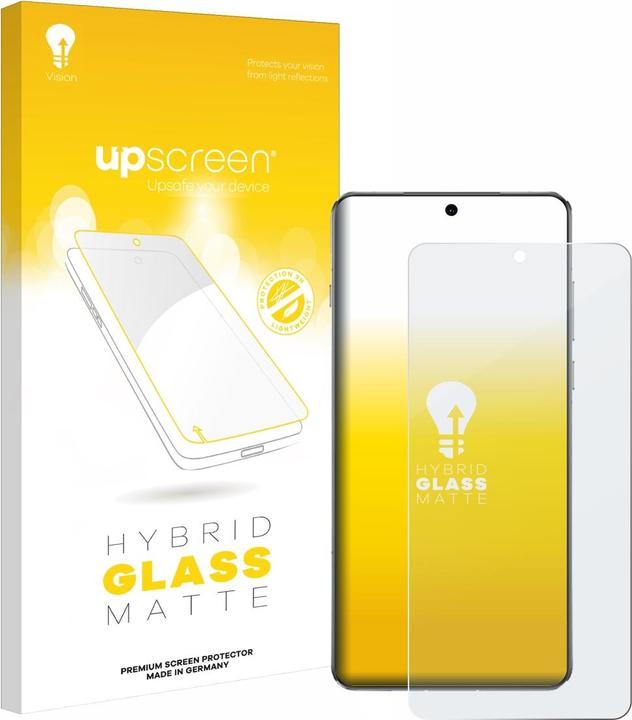 Actual product image upscreen Protective glass screen protector Display protection Glass armour foil matt (1 Piece, OnePlus 13)
