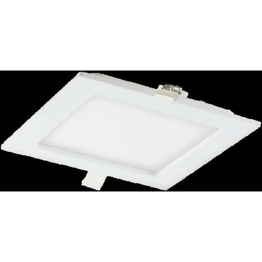 Orno, Wandleuchte + Deckenleuchte, AKMAN LED 12W, downlight, recessed, square, 780lm, 3000K, white, built-in LED driver ...