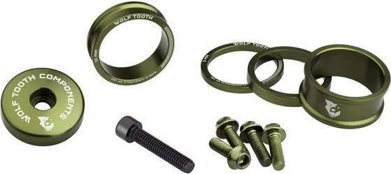 Wolf Tooth Kit bling anodizzato, oliva