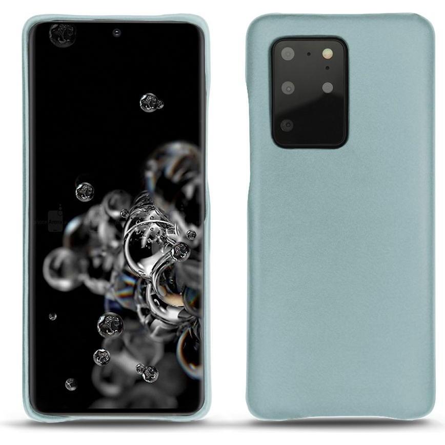Noreve Lederschutzhülle (Samsung Galaxy S20+ 5G), Smartphone Hülle, Blau