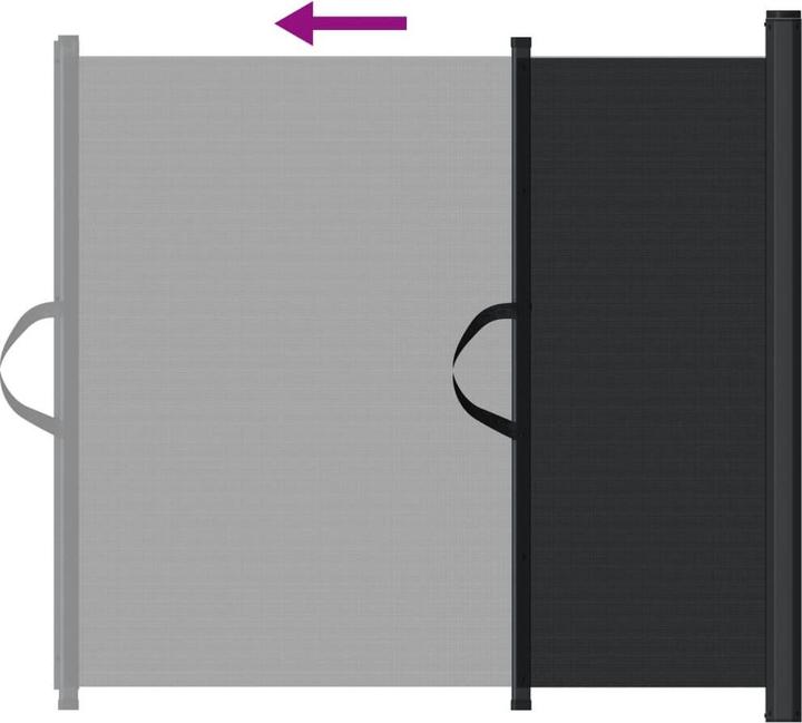 Actual product image vidaXL einziehbares Haustiergitter