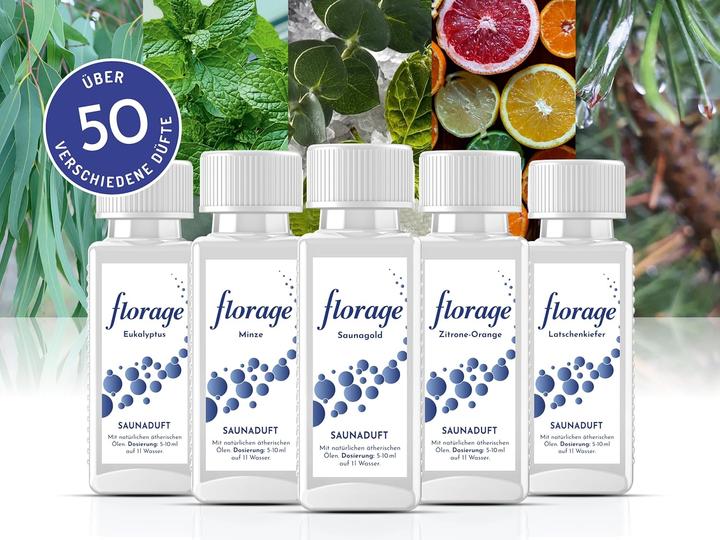Immagine prodotto Florage 5x Set regalo infuso sauna da 100 ml