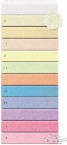 Baby Matex terry sheet 120X60-light YELLOW (120 x 60 cm)