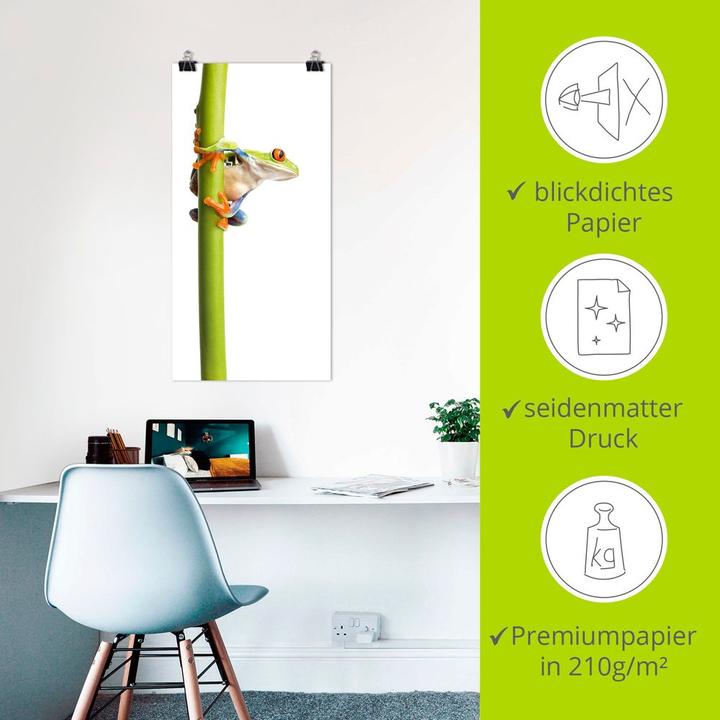 Produktbild Artland Frosch umfasst einen Pflanzenstengel T5WZ (30 x 60 cm)