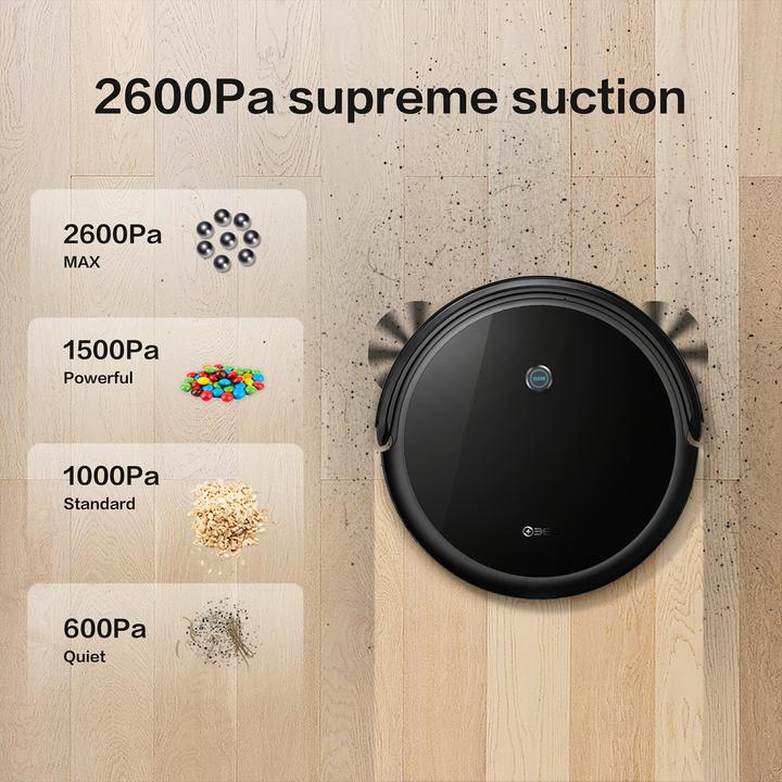 Produktbild Insta360 Vacuum cleaner - robot 360 C50, Black (Saugwischroboter)