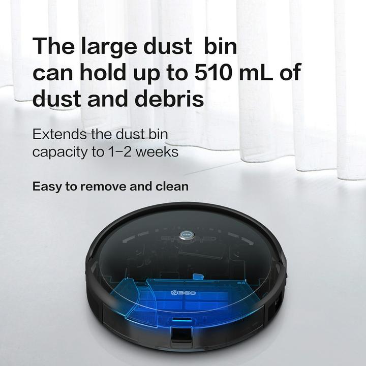 Produktbild Insta360 Vacuum cleaner - robot 360 C50, Black (Saugwischroboter)