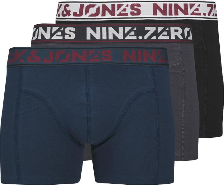 Immagine prodotto Jack & Jones Jaccolton Solid Trunks 3 Pack Sn (L, confezione da 3)