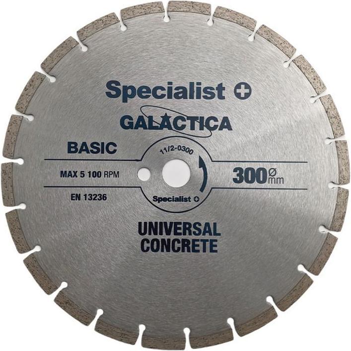Actual product image Deim. diskas GALACTICA 300x10x25,4MM