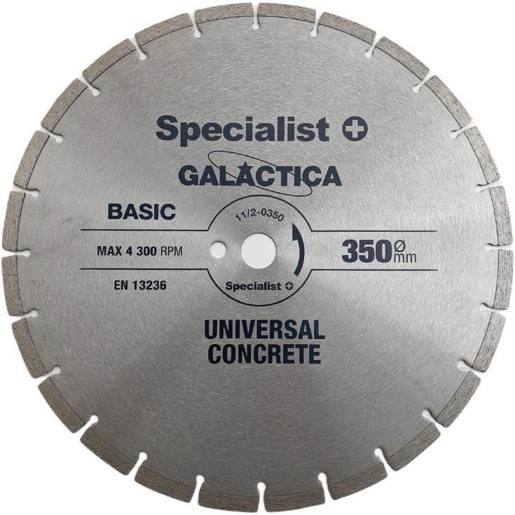 Bloomsbury, Sägeblatt, Deim. diskas GALACTICA 350x10x25,4MM