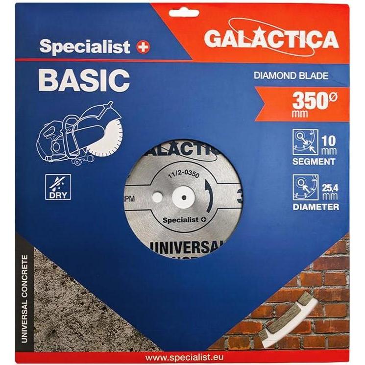 Thumbnail - Bloomsbury, Sägeblatt, Deim. diskas GALACTICA 350x10x25,4MM