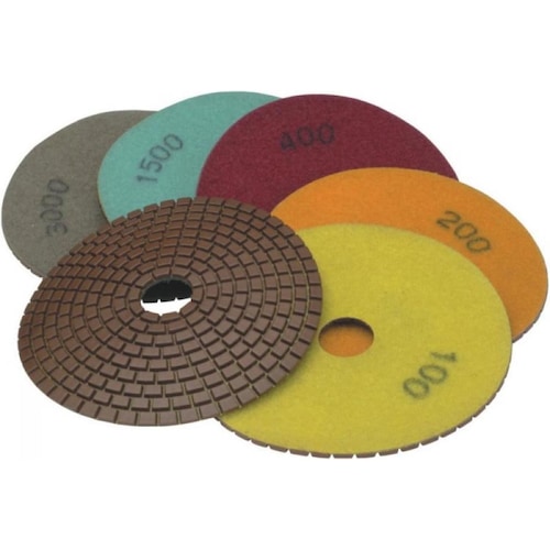 Dedra, Schleifmittel, polishing disc 125 mm grit 80 flexible diamond (H12G0080) (80)