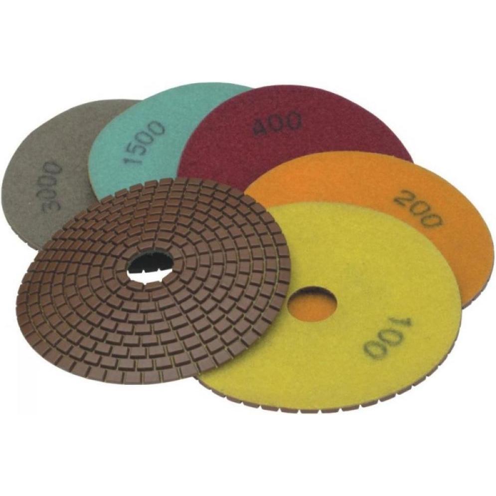 Dedra, Schleifmittel, polishing disc 125 mm grit 200 flexible diamond - H12G0200 (200)