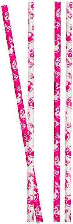 Decora 80er-Pack Papier Strohhalme Bio Abbaubare Barbie ø 6 X 210 mm
