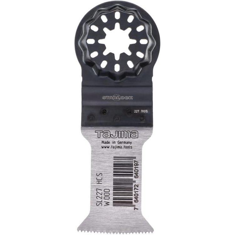 Thumbnail - Tajima, Beitel + Handhobel, Blade universal for multifunction tool HCS 50x35mm, curved, for wood, Starlock fastening