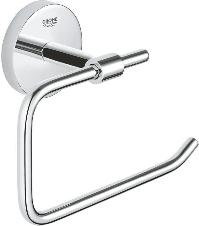 Grohe Start Cosmopolitan QuickFix porta carta per WC, adesivo, cromo