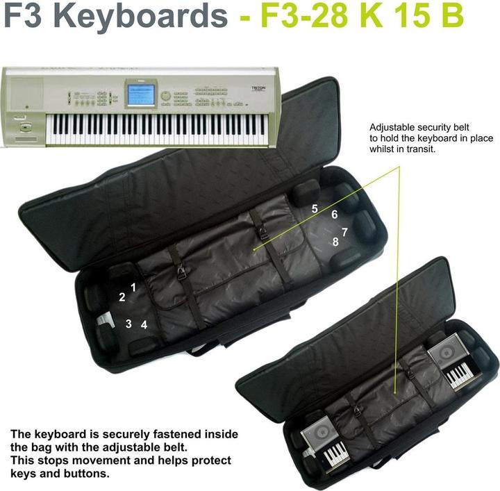 Actual product image Fusion Keyboardbag 15 (Keyboard)